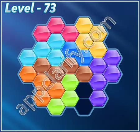 Block! Hexa Puzzle Proficient Level 73 Solution