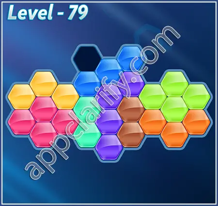 Block! Hexa Puzzle Proficient Level 79 Solution