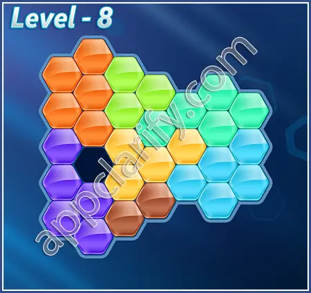 Block! Hexa Puzzle Proficient Level 8 Solution