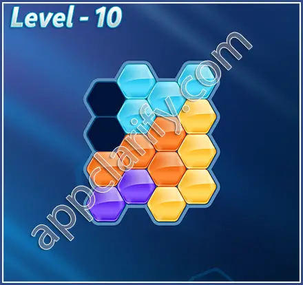 Block! Hexa Puzzle Regular C Level 10 Solution