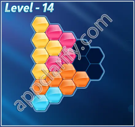 Block! Hexa Puzzle Regular C Level 14 Solution