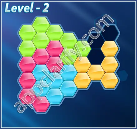 Block! Hexa Puzzle Regular C Level 2 Solution