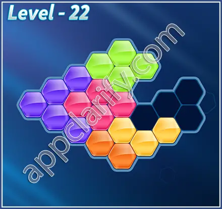 Block! Hexa Puzzle Regular C Level 22 Solution