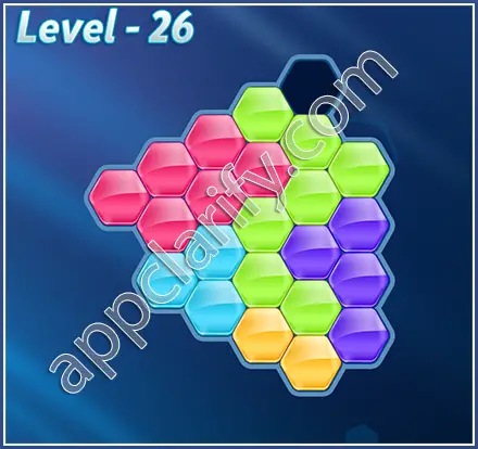 Block! Hexa Puzzle Regular C Level 26 Solution