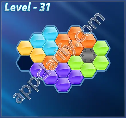 Block! Hexa Puzzle Regular C Level 31 Solution