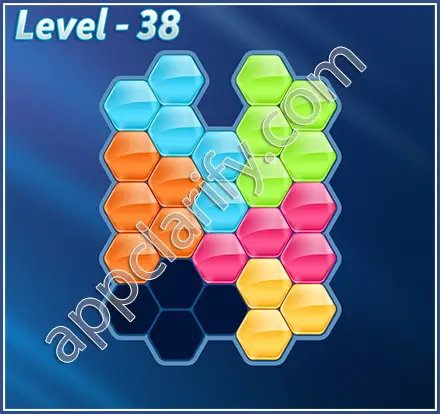 Block! Hexa Puzzle Regular C Level 38 Solution