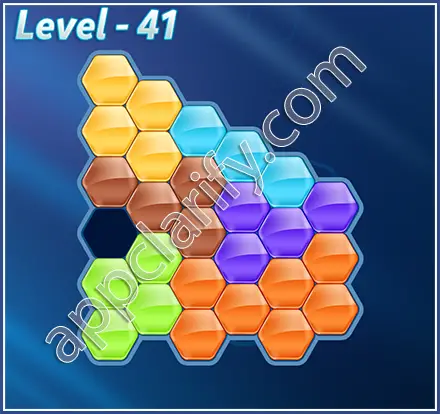 Block! Hexa Puzzle Regular C Level 41 Solution