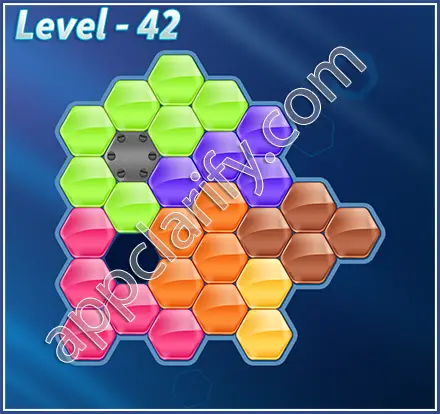 Block! Hexa Puzzle Regular C Level 42 Solution