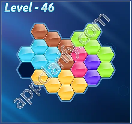 Block! Hexa Puzzle Regular C Level 46 Solution