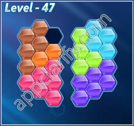 Block! Hexa Puzzle Regular C Level 47 Solution