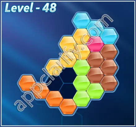 Block! Hexa Puzzle Regular C Level 48 Solution