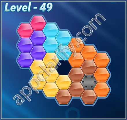 Block! Hexa Puzzle Regular C Level 49 Solution