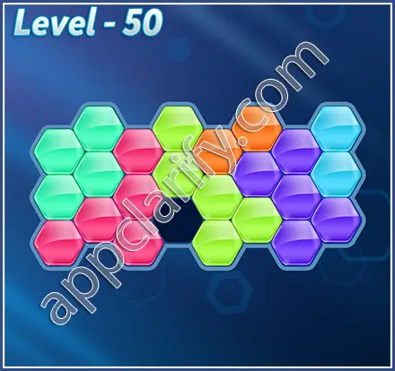 Block! Hexa Puzzle Regular C Level 50 Solution