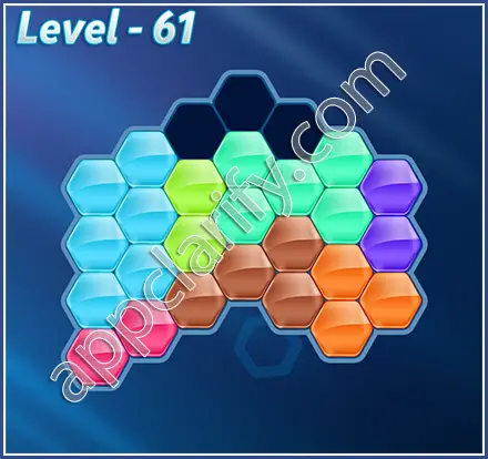 Block! Hexa Puzzle Regular C Level 61 Solution