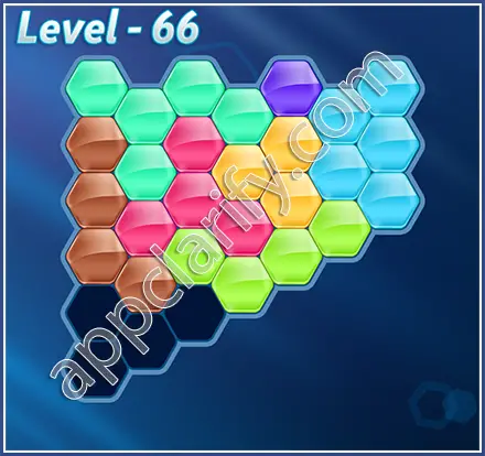 Block! Hexa Puzzle Regular C Level 66 Solution