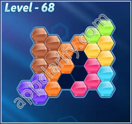 Block! Hexa Puzzle Regular C Level 68 Solution