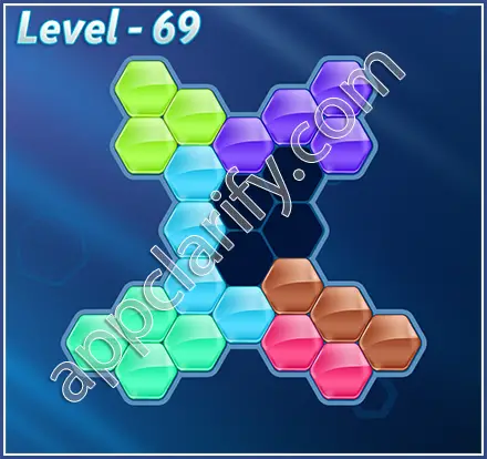 Block! Hexa Puzzle Regular C Level 69 Solution