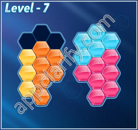 Block! Hexa Puzzle Regular C Level 7 Solution