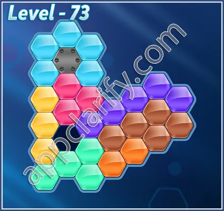 Block! Hexa Puzzle Regular C Level 73 Solution