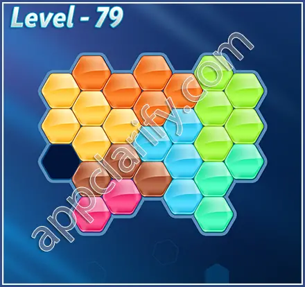 Block! Hexa Puzzle Regular C Level 79 Solution