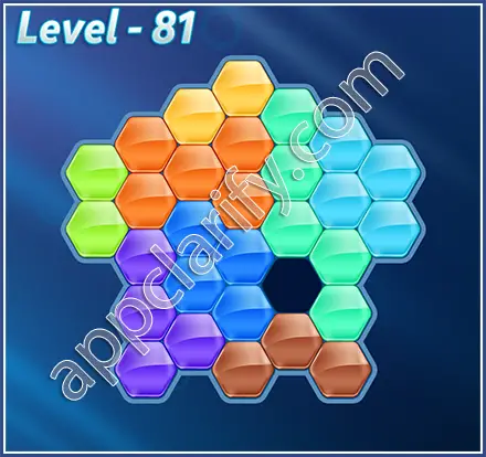 Block! Hexa Puzzle Regular C Level 81 Solution