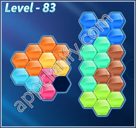 Block! Hexa Puzzle Regular C Level 83 Solution