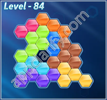 Block! Hexa Puzzle Regular C Level 84 Solution