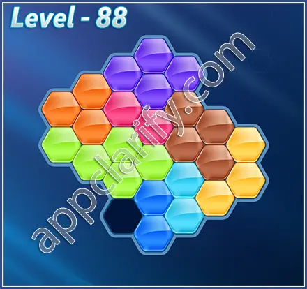 Block! Hexa Puzzle Regular C Level 88 Solution