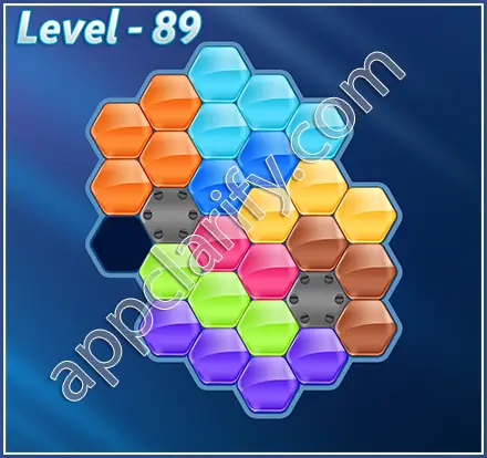 Block! Hexa Puzzle Regular C Level 89 Solution