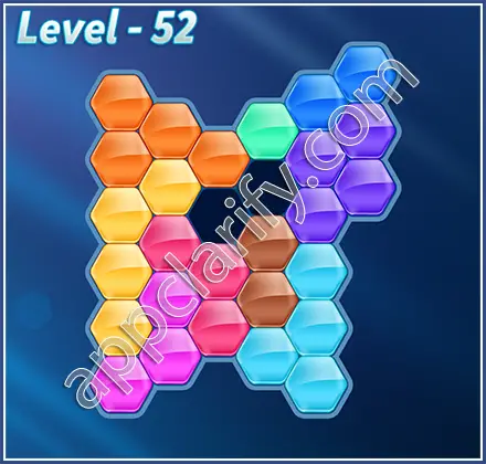 Block! Hexa Puzzle Regular D Level 52 Solution
