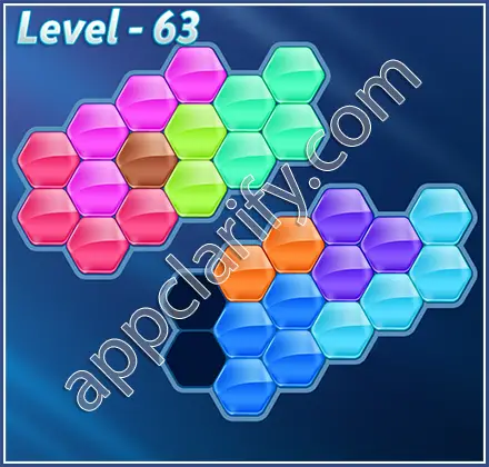 Block! Hexa Puzzle Regular D Level 63 Solution
