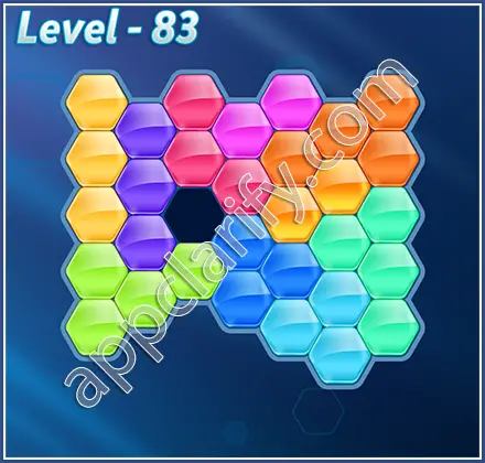 Block! Hexa Puzzle Regular D Level 83 Solution