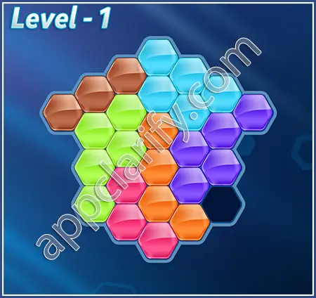 Block! Hexa Puzzle Specialist Level 1 Solution