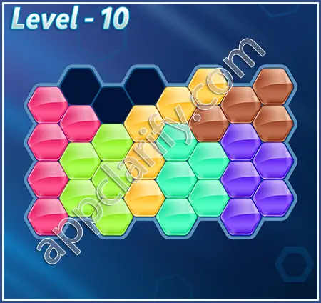 Block! Hexa Puzzle Specialist Level 10 Solution