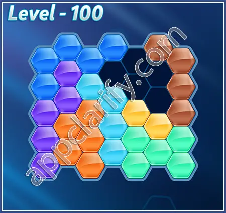 Block! Hexa Puzzle Specialist Level 100 Solution