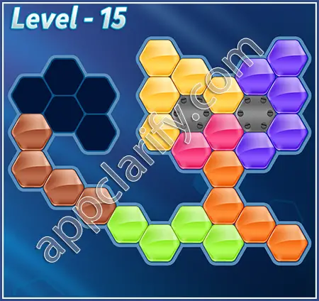 Block! Hexa Puzzle Specialist Level 15 Solution