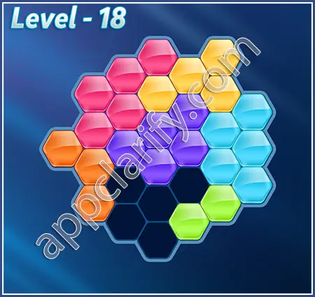 Block! Hexa Puzzle Specialist Level 18 Solution