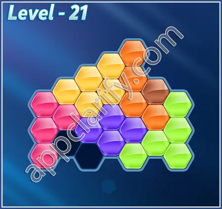 Block! Hexa Puzzle Specialist Level 21 Solution