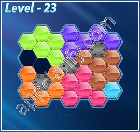 Block! Hexa Puzzle Specialist Level 23 Solution