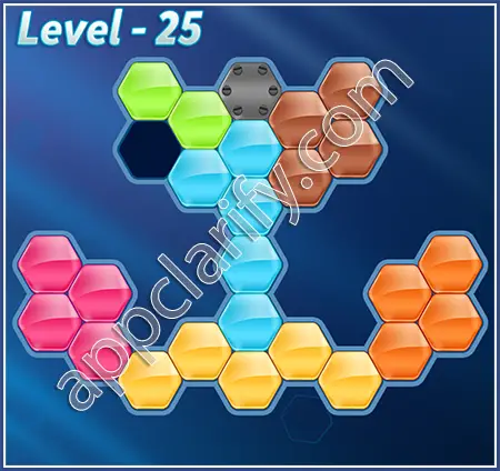 Block! Hexa Puzzle Specialist Level 25 Solution