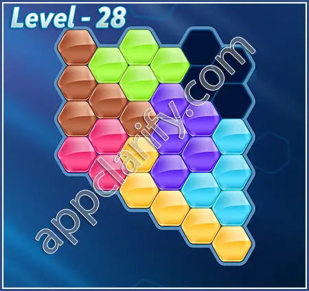 Block! Hexa Puzzle Specialist Level 28 Solution