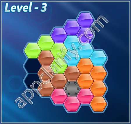 Block! Hexa Puzzle Specialist Level 3 Solution