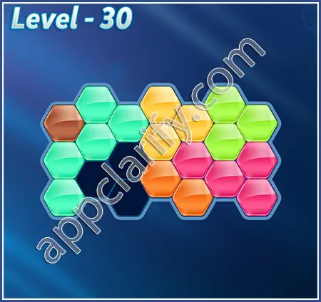 Block! Hexa Puzzle Specialist Level 30 Solution