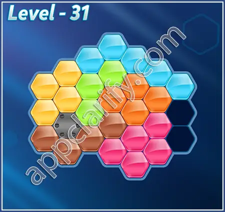 Block! Hexa Puzzle Specialist Level 31 Solution