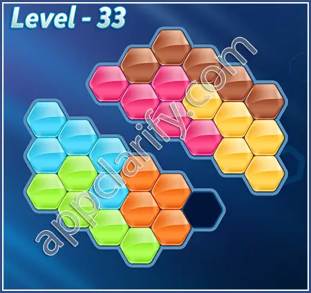 Block! Hexa Puzzle Specialist Level 33 Solution