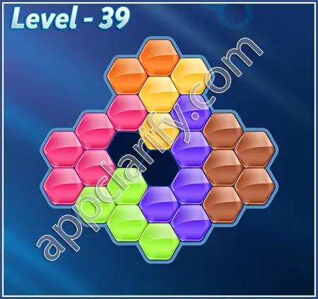 Block! Hexa Puzzle Specialist Level 39 Solution