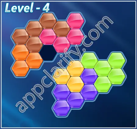 Block! Hexa Puzzle Specialist Level 4 Solution