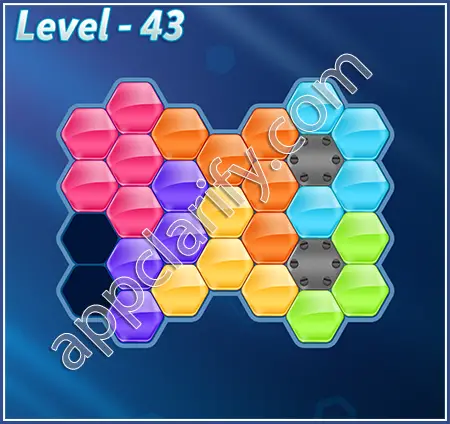 Block! Hexa Puzzle Specialist Level 43 Solution