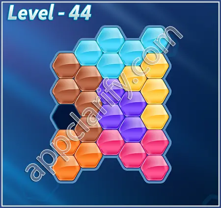 Block! Hexa Puzzle Specialist Level 44 Solution