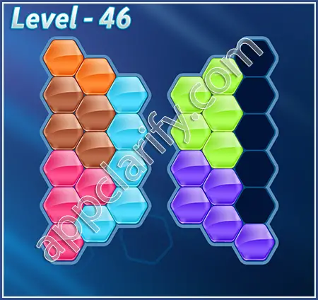 Block! Hexa Puzzle Specialist Level 46 Solution